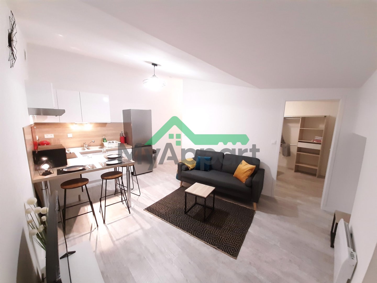 Appartement 3 pièces 55 m²