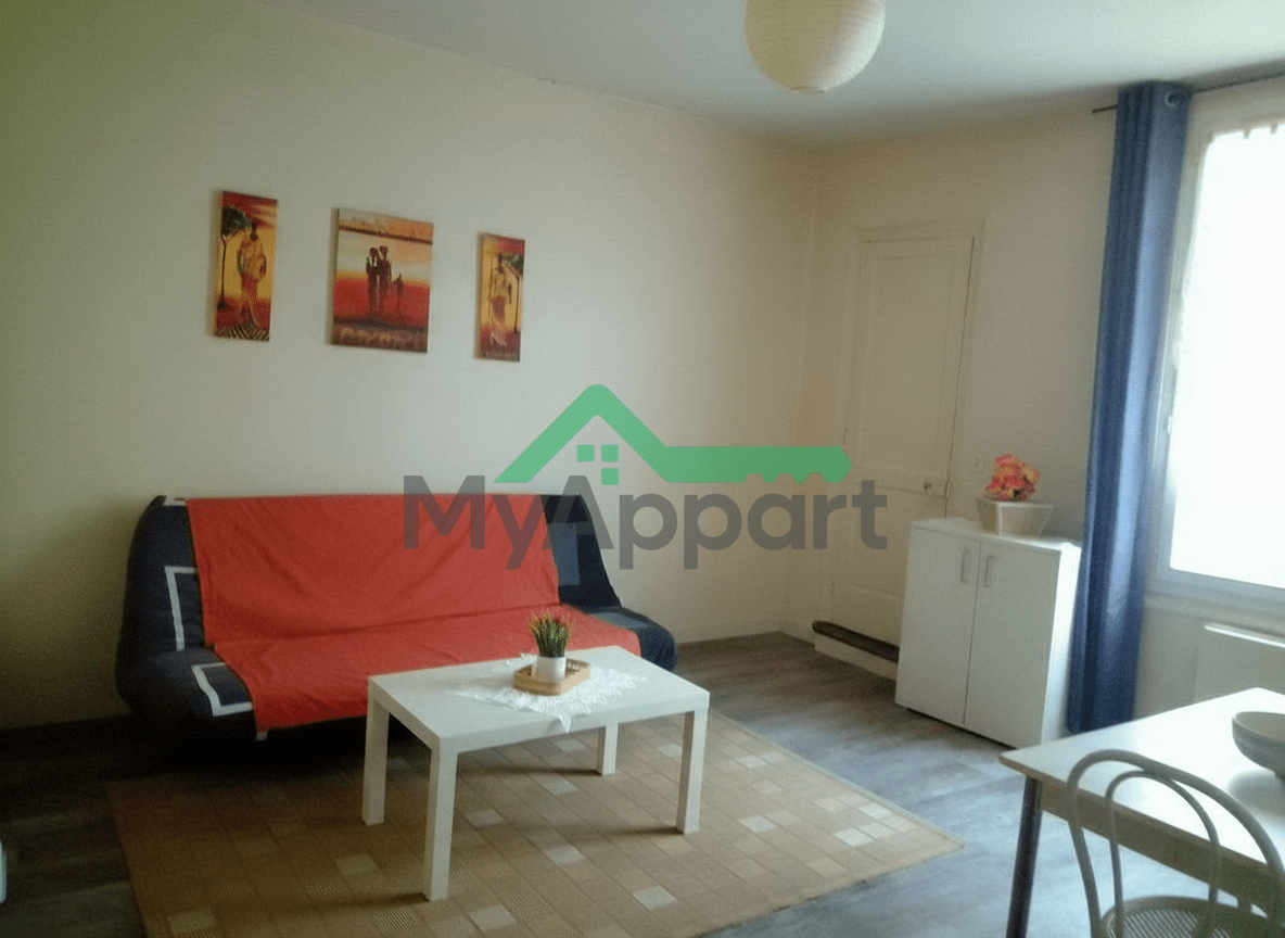 Studio meublé, Blois centre, 28m2