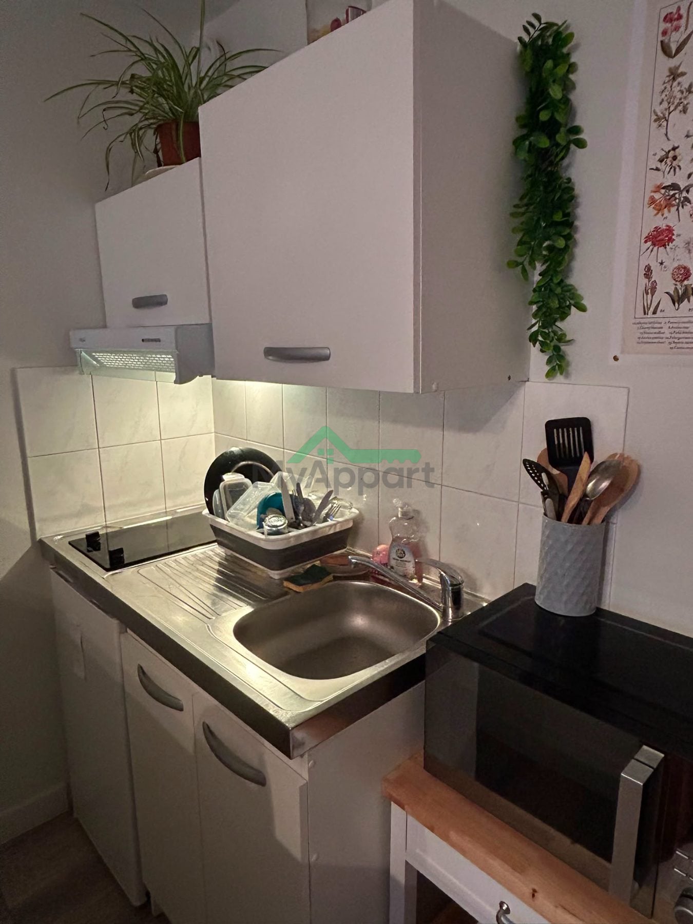 Studio 27 m2 parking terrasse — photo 4