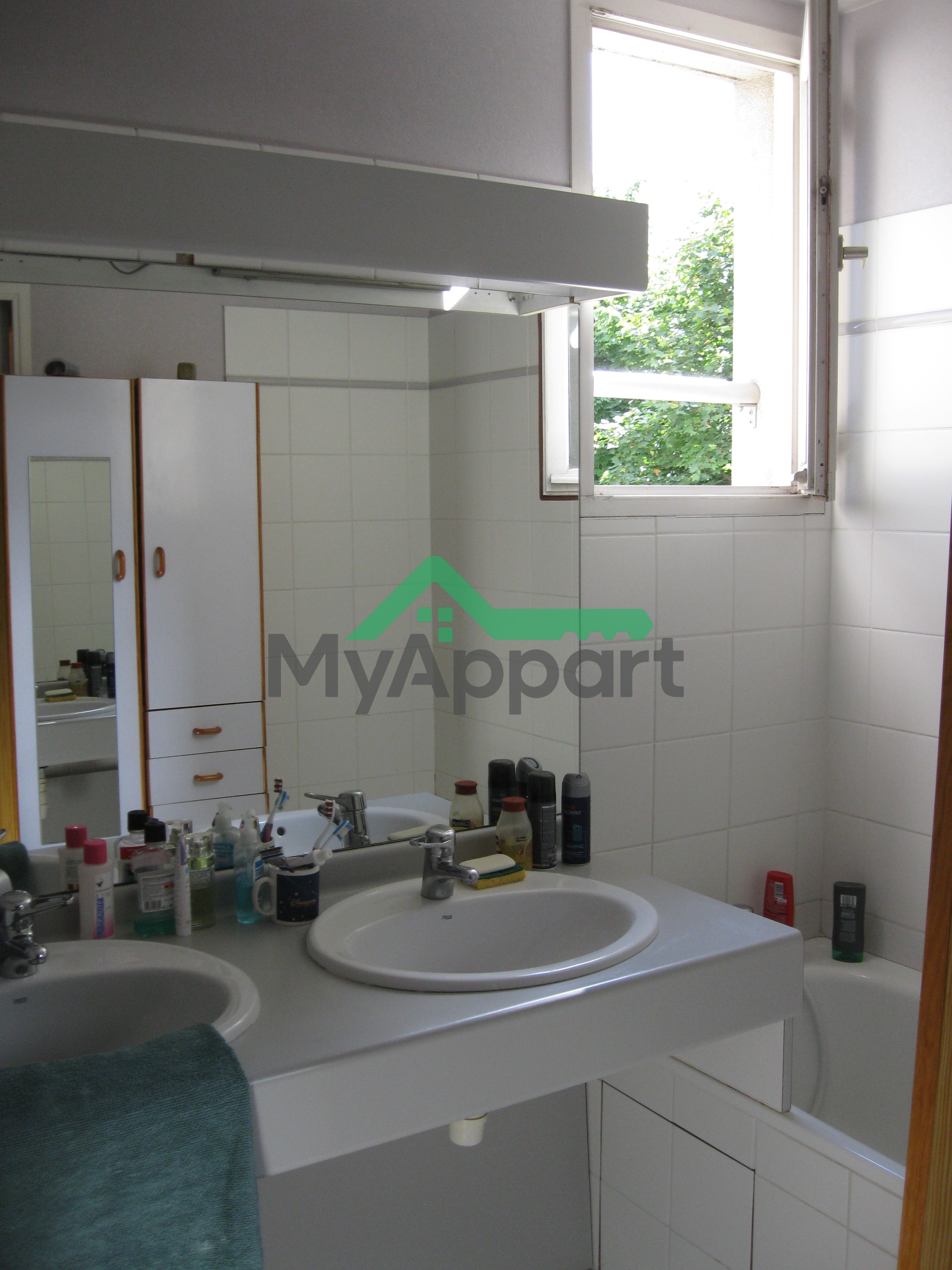 Appartement 86m² T4, 2 chambres , loggia plein ouest sans vis à vis, double séjour, au calme dans jardin résidence, cave et garage double, Lyon Monplaisir — photo 6
