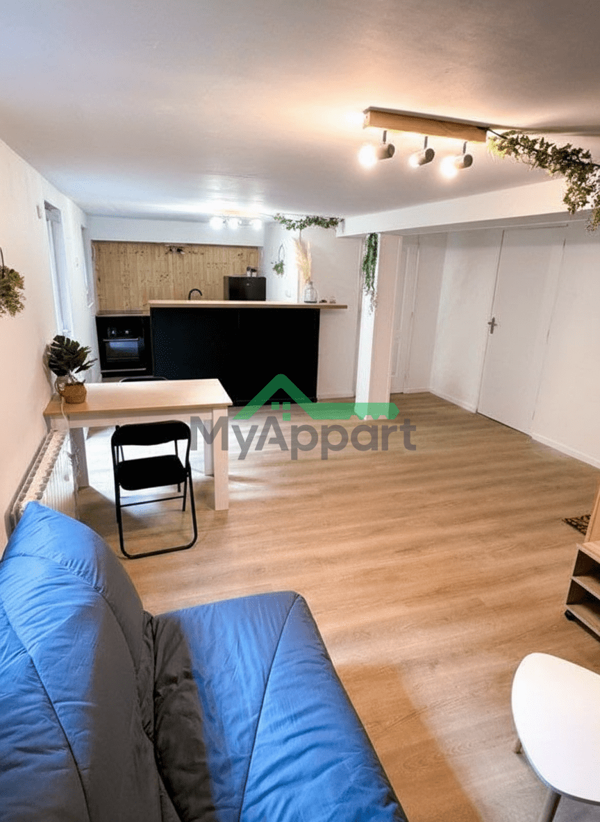 Unique - Studio 32 m2 meublé avec cour privée