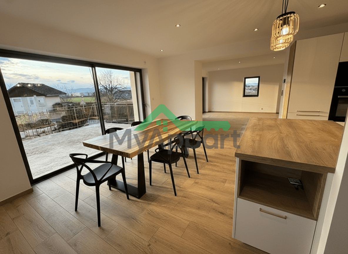 T4 de 115 m2 avec jardin et terrasse