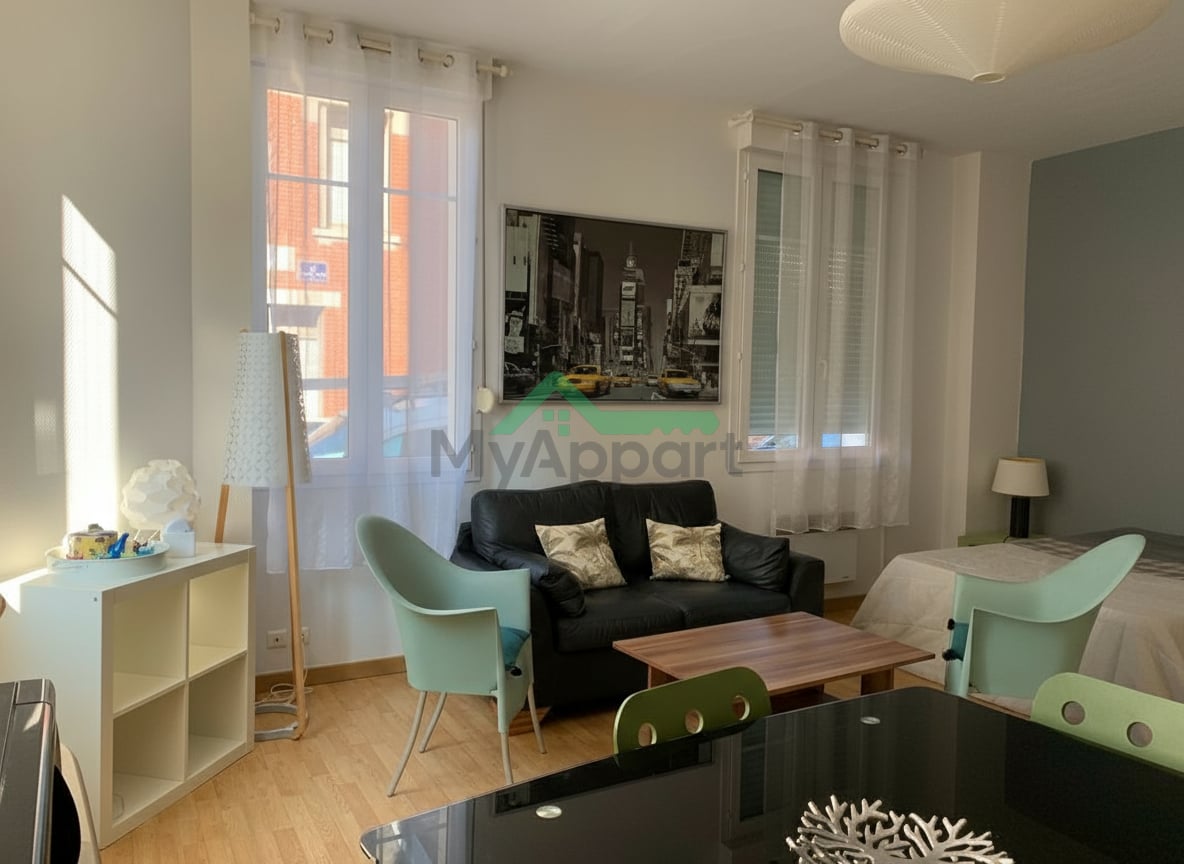GRAND STUDIO rez de chaussée rue dhavernas — photo 1