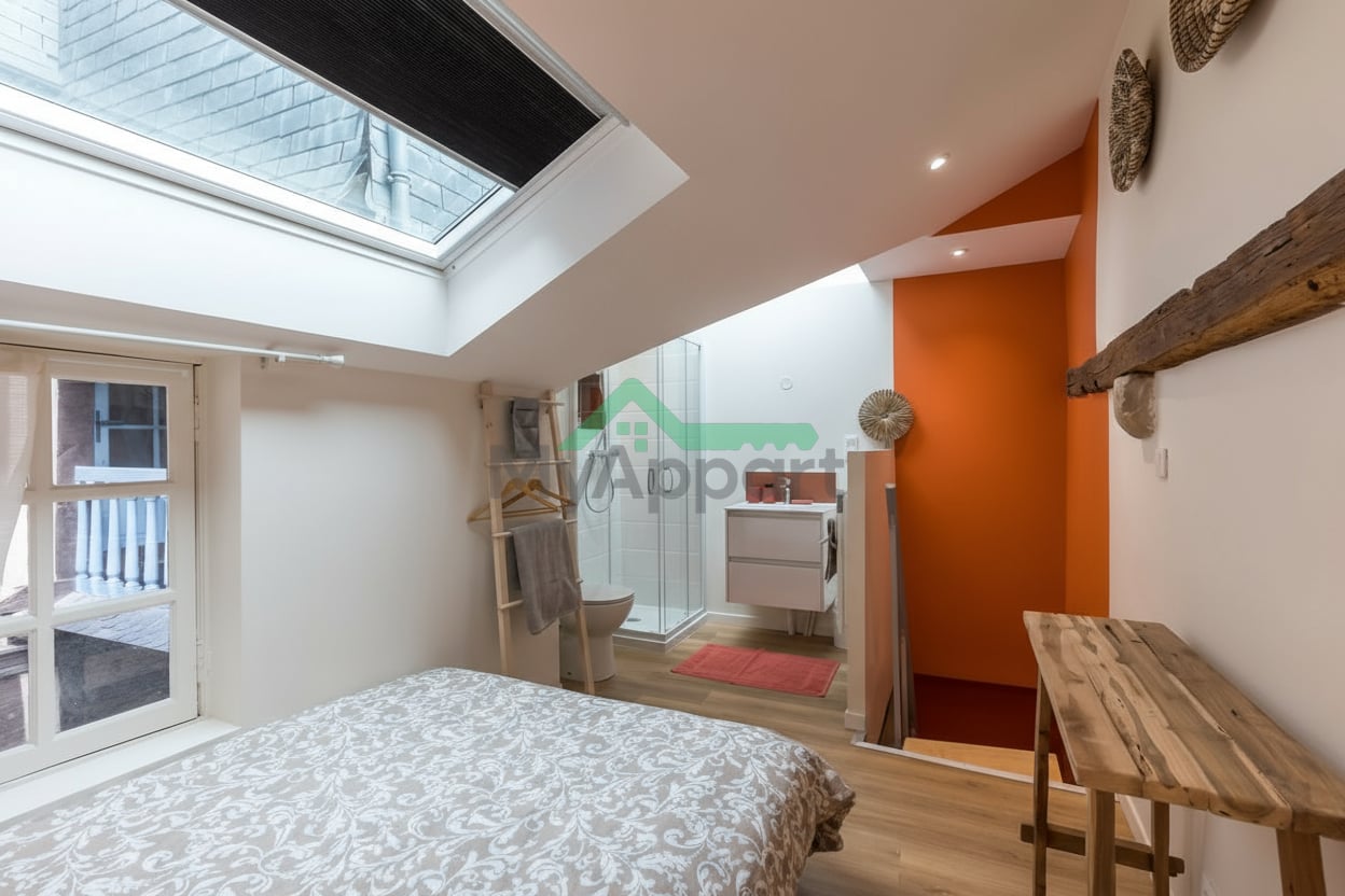 Charmant T2 Duplex - Vieux Mans - Meublé — photo 2