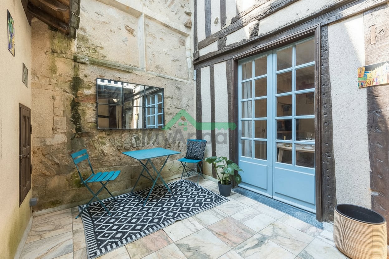 Charmant T2 Duplex - Vieux Mans - Meublé — photo 3