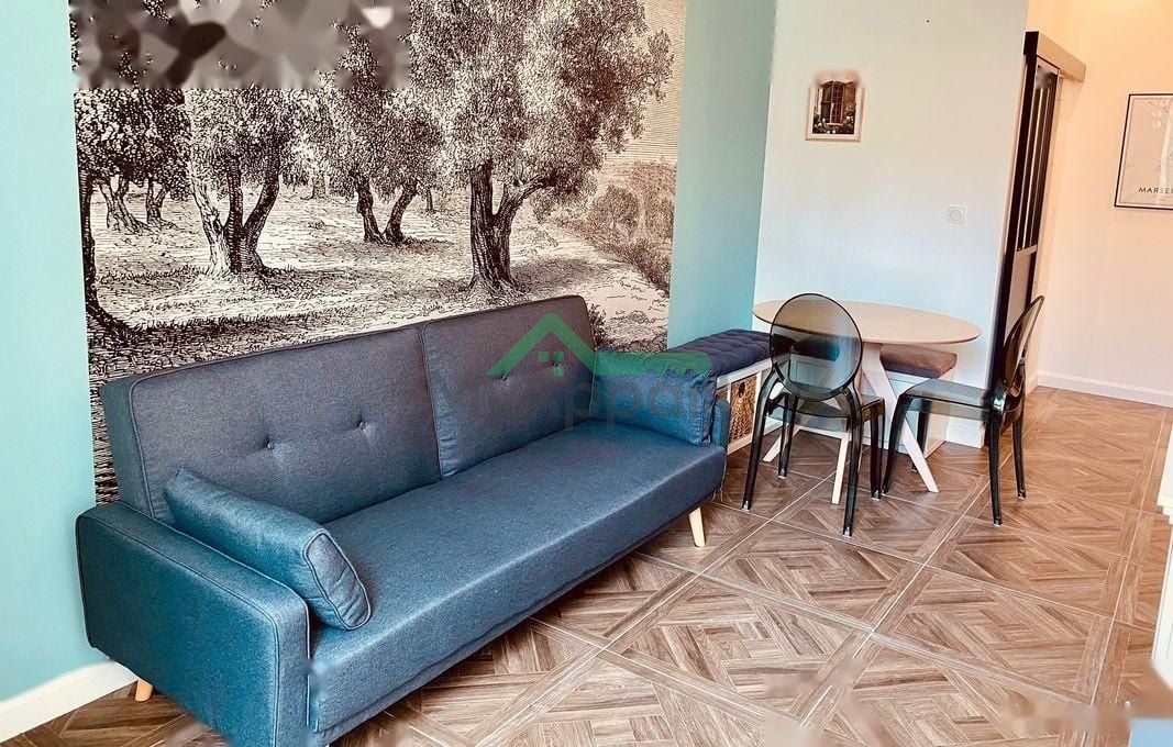 T2 meublé lumineux récemment rénové avec cachet dans ancien couvent - Le Panier (13002 Marseille) — photo 4