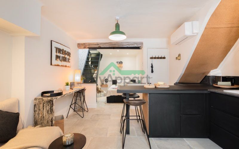 Duplex 28 m2 Suite meublée tout confort élégante Centre Historique Piéton — photo 2