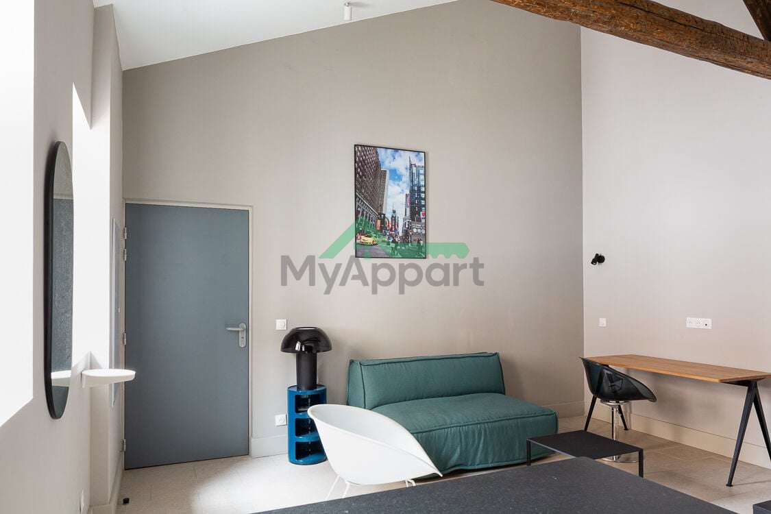 Studio meublé rénové lumineux — photo 1