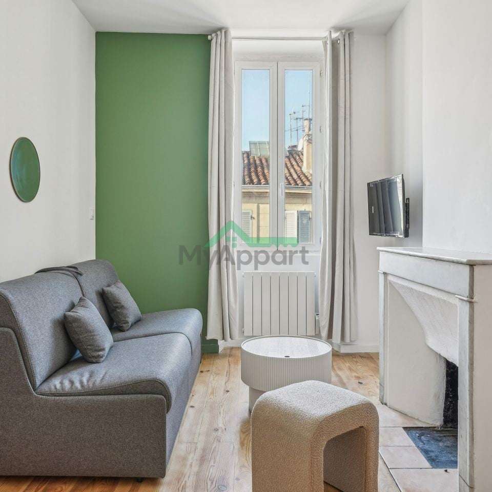 Studio meublé Marseille 5ème Conception — photo 1